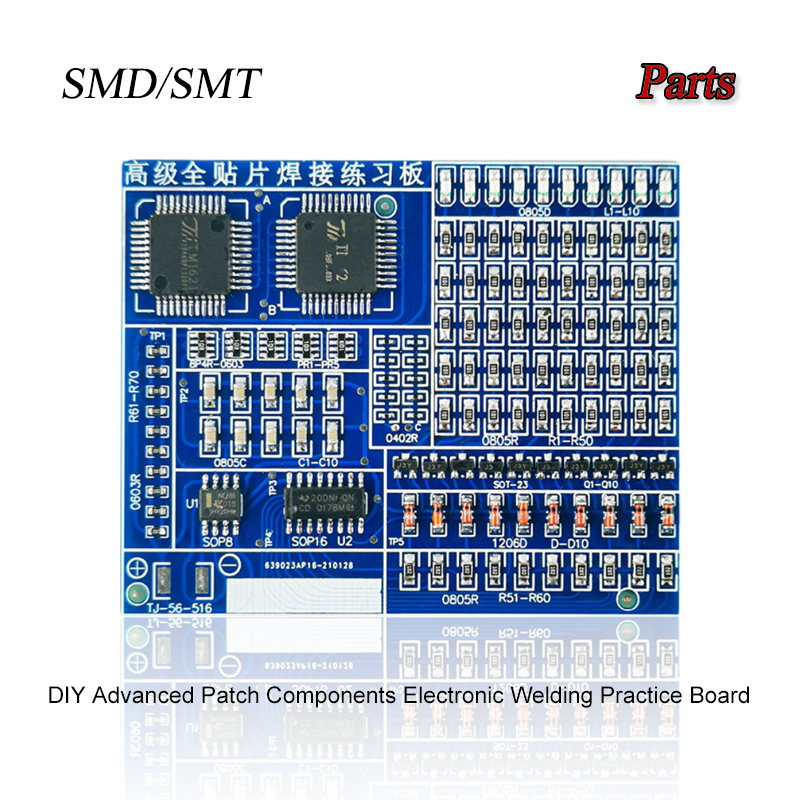 Diy Electronics Workbench - 02 Patch Components Electronic Welding Practice
