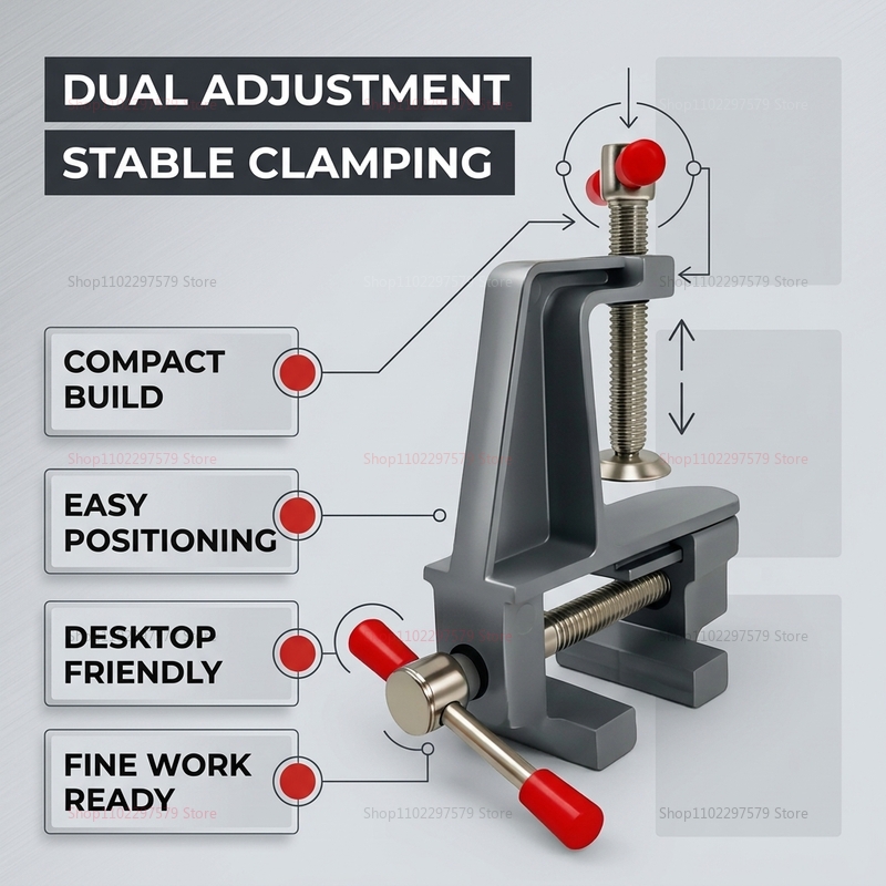 Aluminum Mini Table Bench Vice - Diy Electronics Workbench review and price