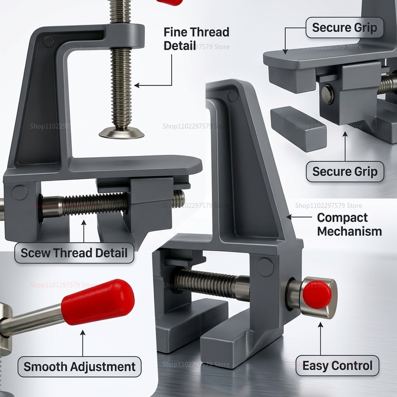 Aluminum Mini Table Bench Vice - Diy Electronics Workbench review and price