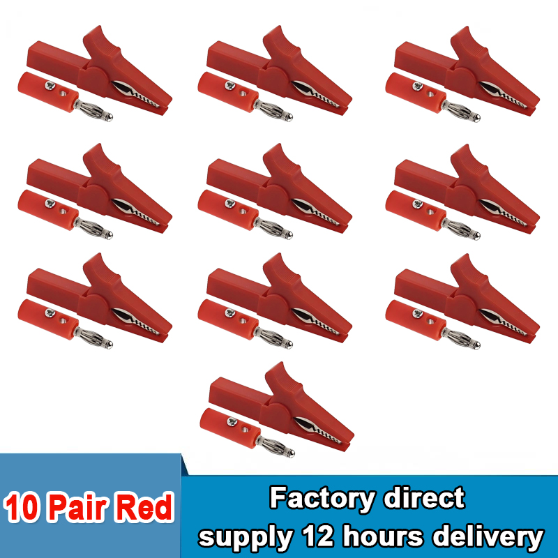 Insulated Alligator Clip with  - Crocodile Clip Set review and price