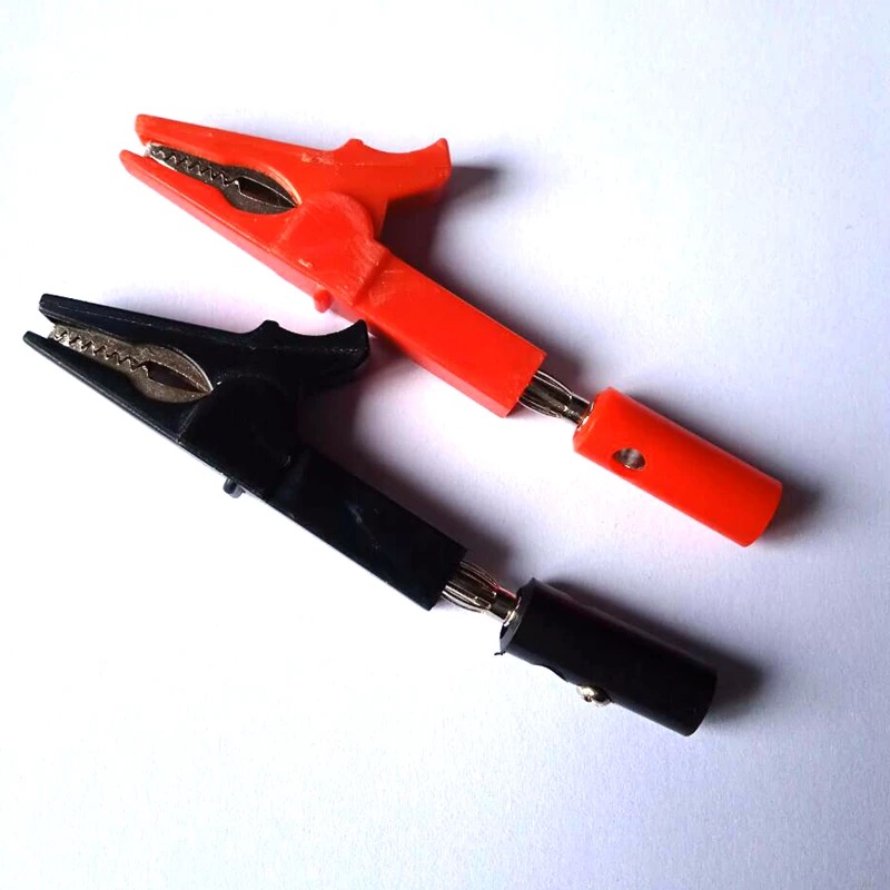 Alligator Clip with Banana Plu - Crocodile Clip Set review and price