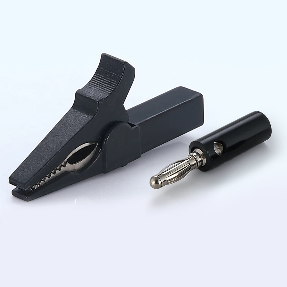 Alligator Clip with Banana Plu - Crocodile Clip Set review and price