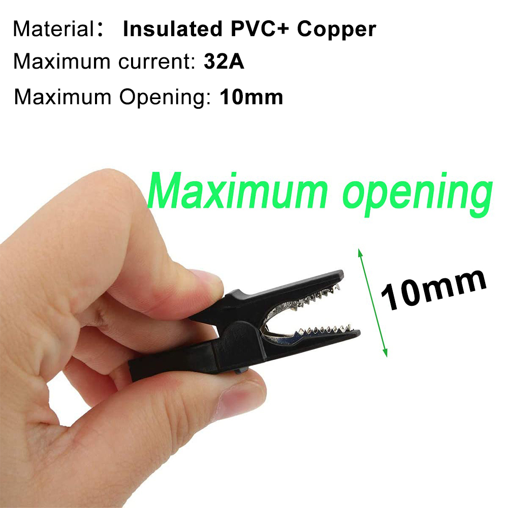 Alligator Clip with Banana Plu - Crocodile Clip Set review and price