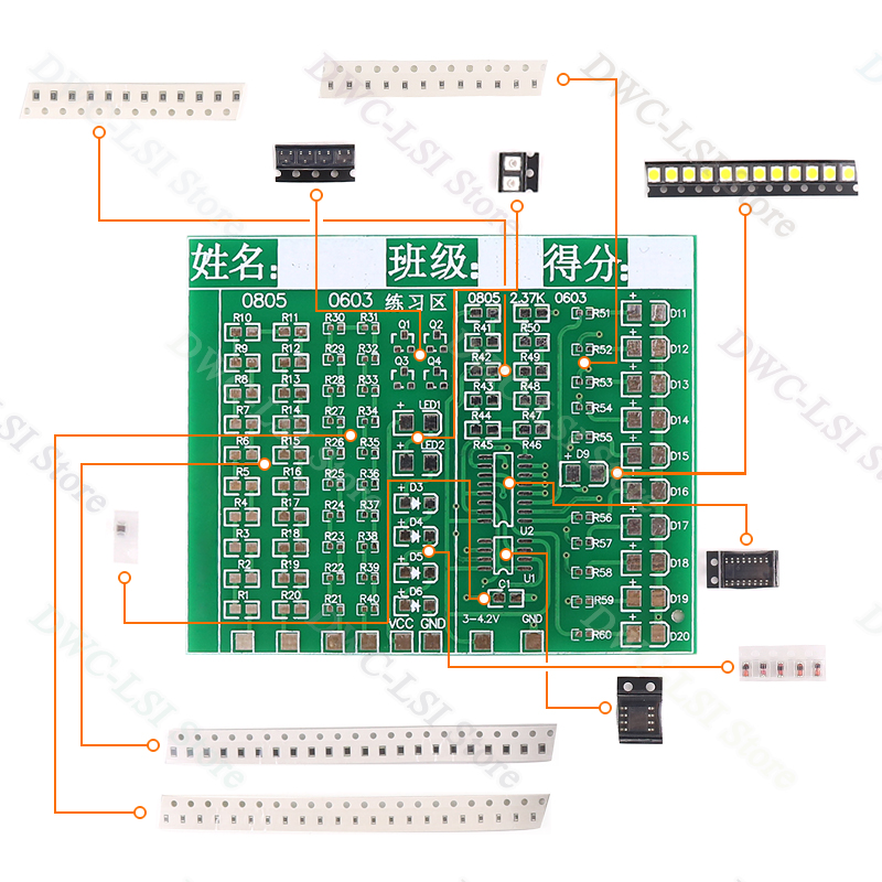 Class Kit Patch Components Wel - Diy Electronics Workbench review and price