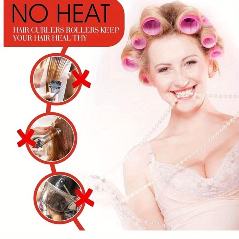 Self-adhesive hair curlers and - Crocodile Clip Set review and price