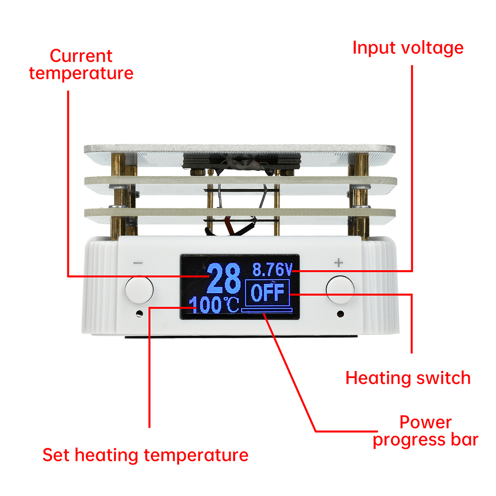 PD65W Mini Hot Plate SMD Prehe - Smd Solder Paste review and price