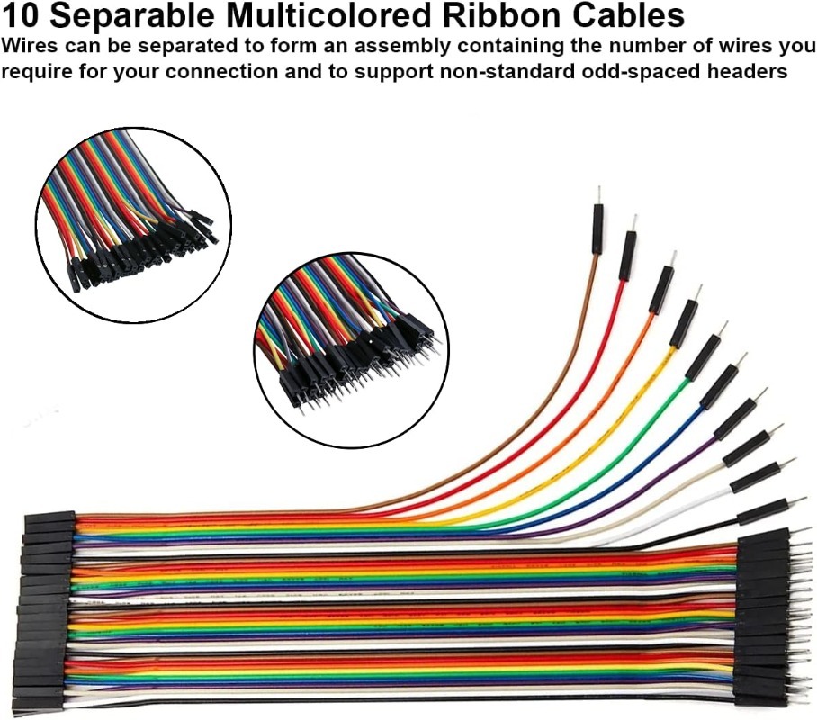 40Pin Dupont Cable Ribbon Jump - Diy Electronics Breadboard review and price