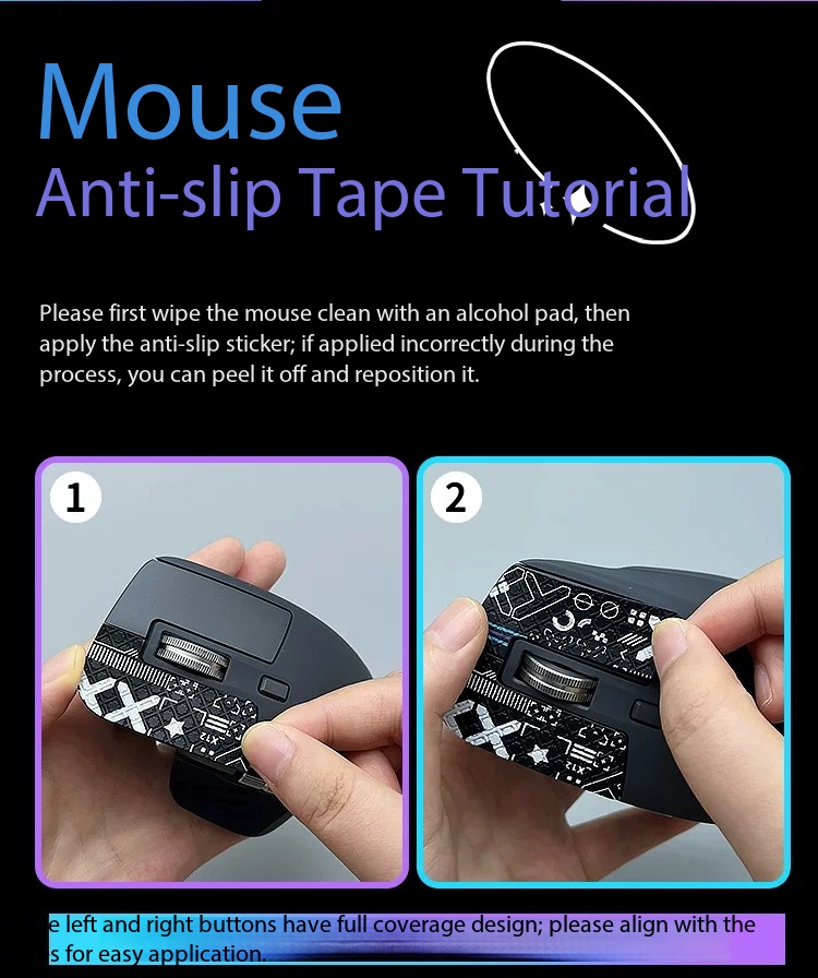 Mouse Grip Tape Skate Sticker  - Diy Mouse Electronics review and price