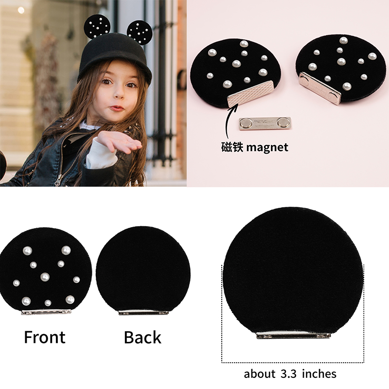 1 Pairs3.3'' Velvet Magnet Fet - Diy Mouse Electronics review and price