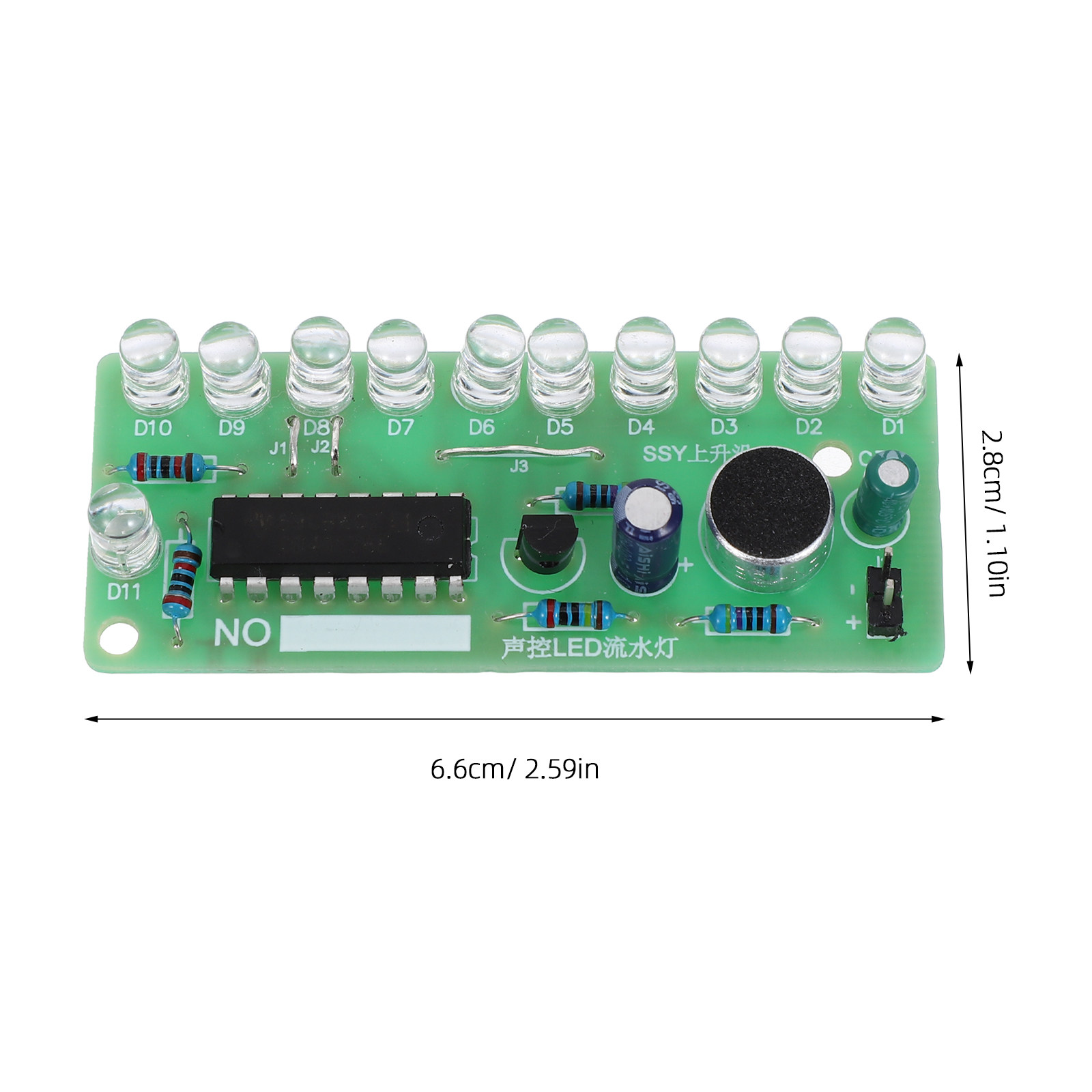2Set Sound Control LED Flow Li - Diy Electronics For Beginners review and price