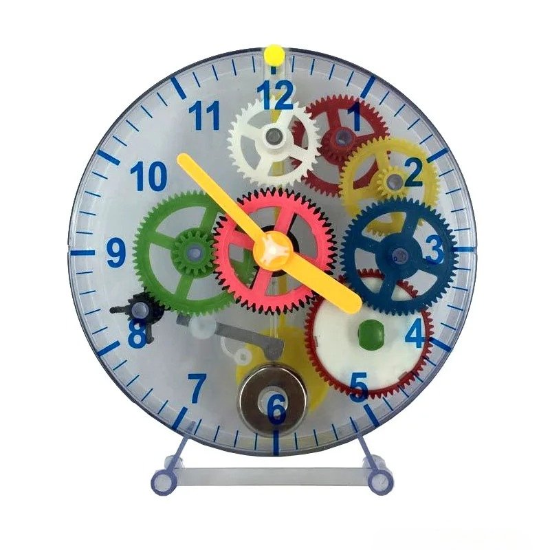 DIY Assembled Clockwork Clock  - Diy Electronics Kits review and price
