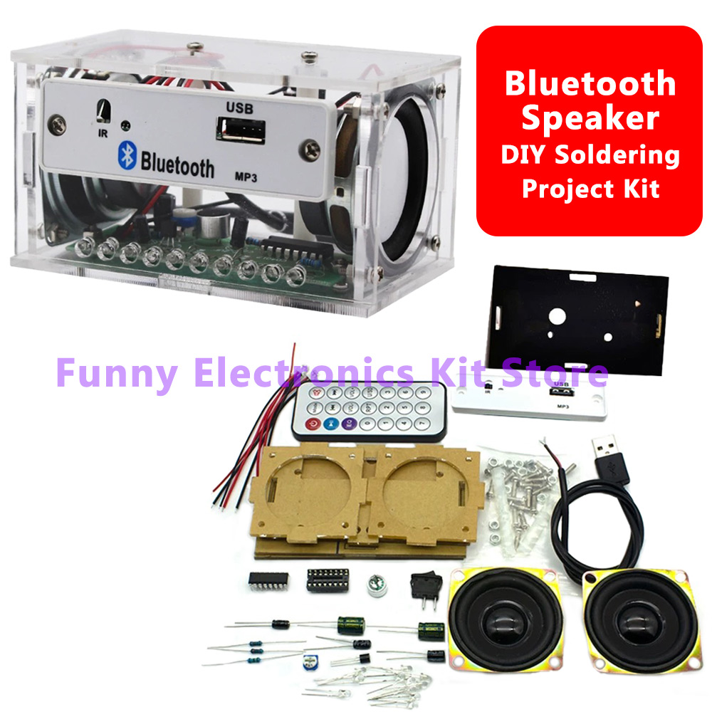 DIY Bluetooth Speaker Kit Whit - Diy Electronics Learning Kit review and price