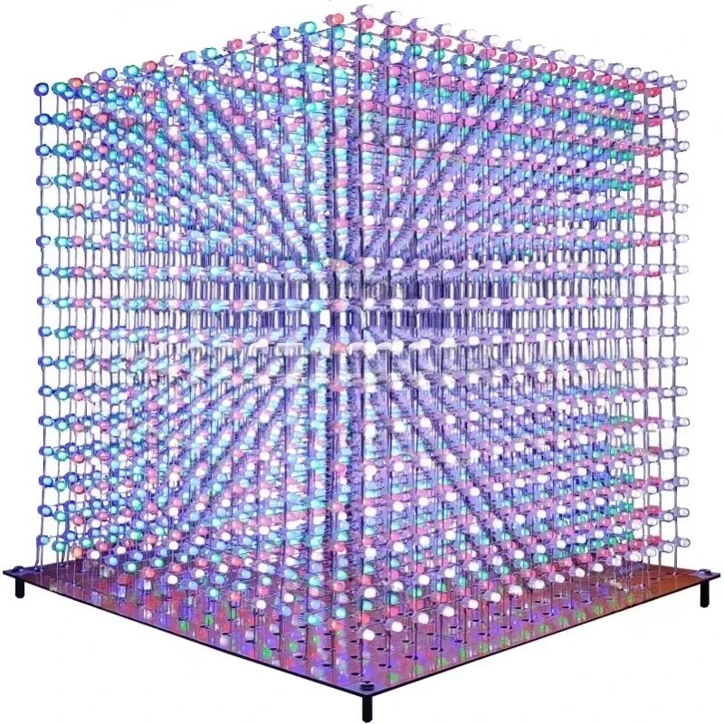 3 D16mini Light Cube Kit 16x16 - Diy Electronics Kits review and price