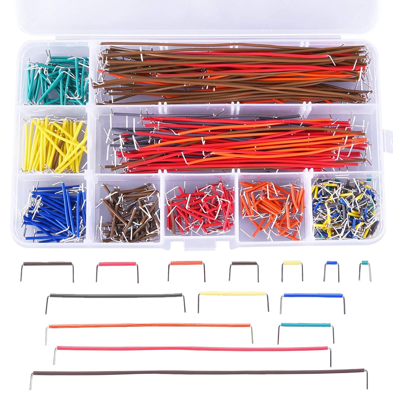 560 Pieces Jumper Wire Kit 14  - Diy Electronics Breadboard review and price
