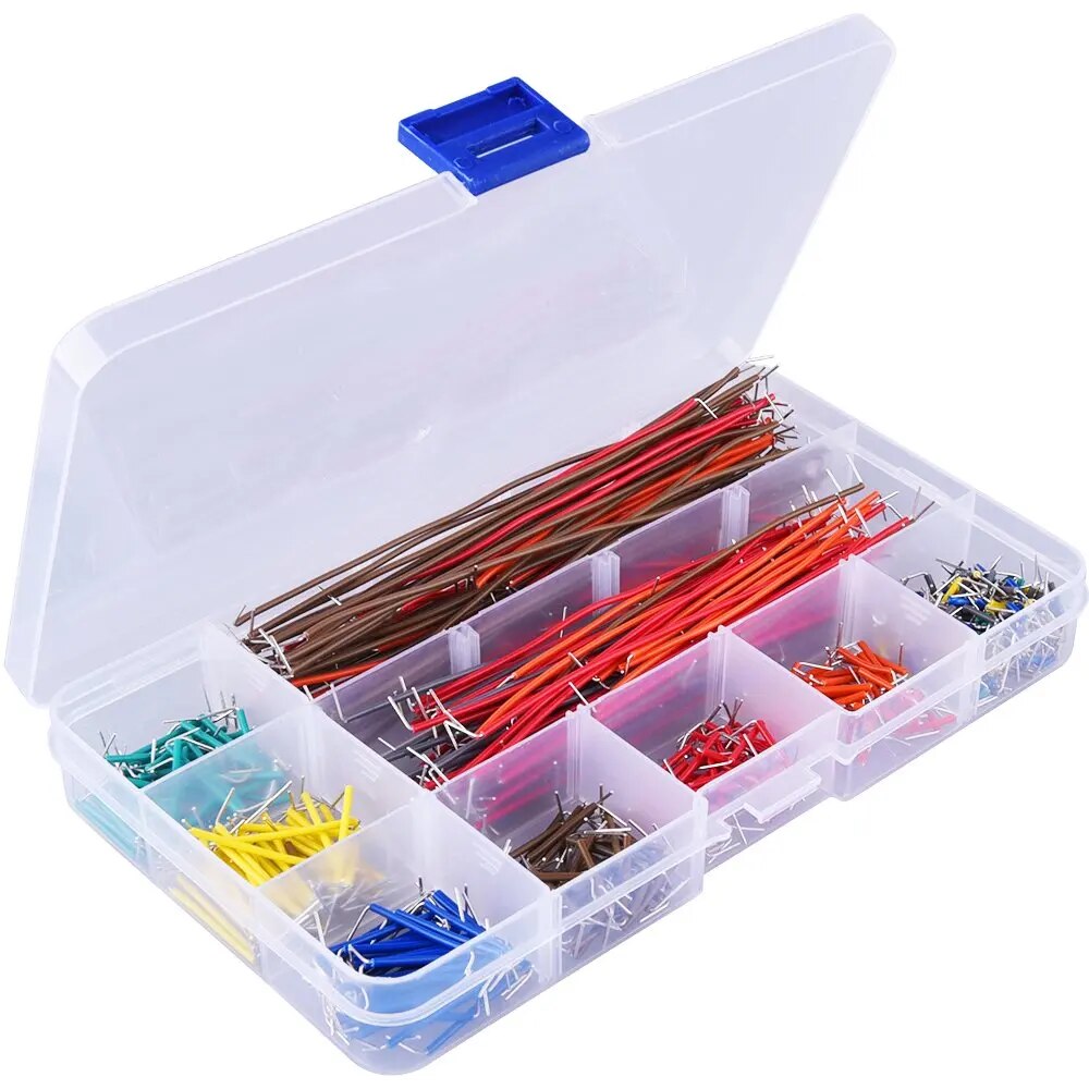 560 Pieces Jumper Wire Kit 14  - Diy Electronics Breadboard review and price