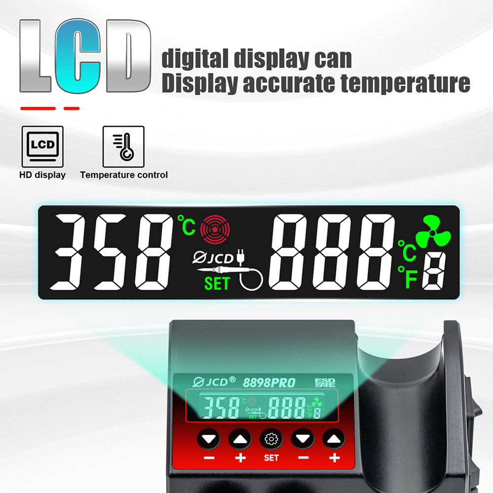 JCD 8898Pro Soldering Station  - Smd Solder Paste review and price