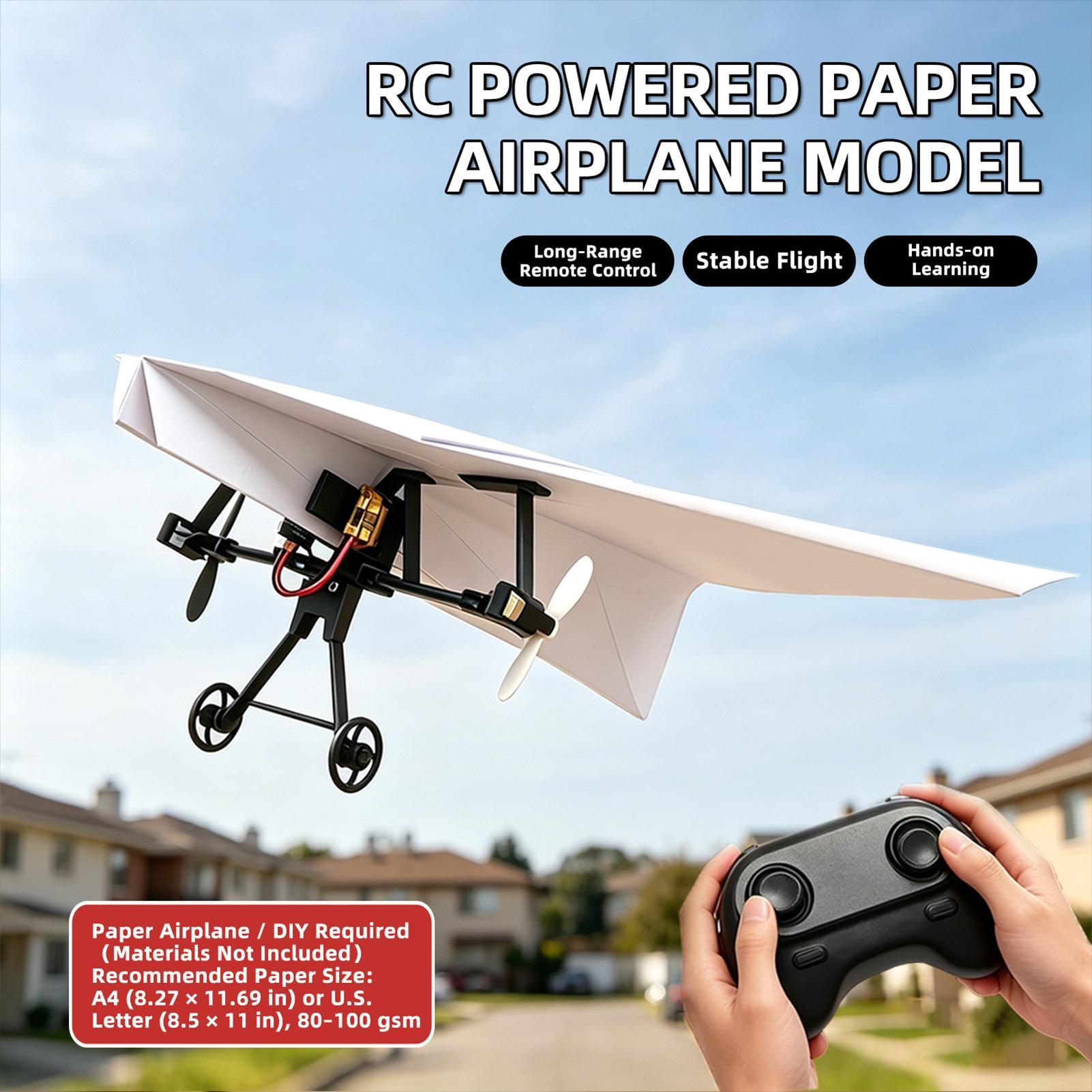 DIY RC Paper Airplane Kit Plan - Diy Electronics Kits review and price