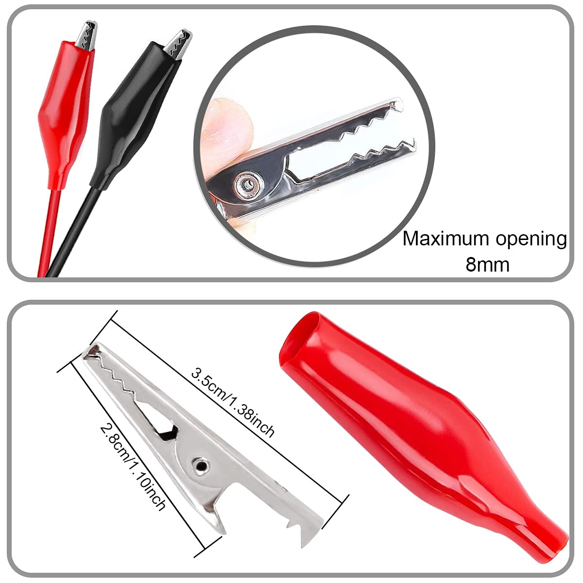 Alligator Clip to USB, Crocodi - Crocodile Clip Set review and price