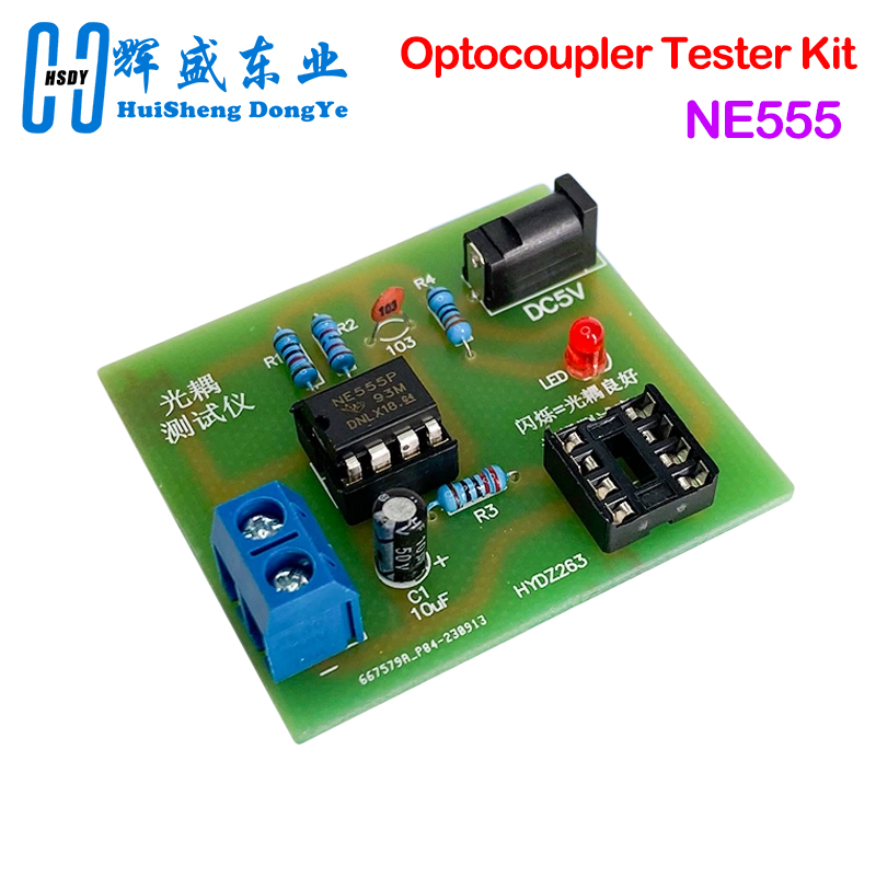 Optocoupler Tester Kit 555 App - Diy Electronics Workbench review and price