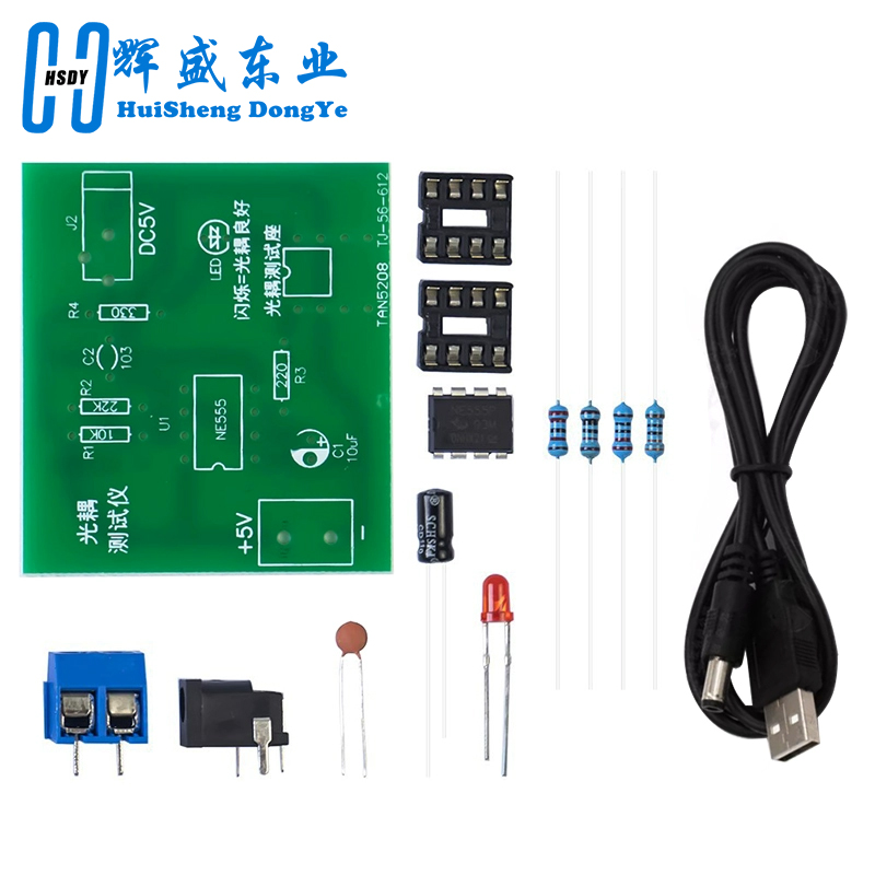 Optocoupler Tester Kit 555 App - Diy Electronics Workbench review and price
