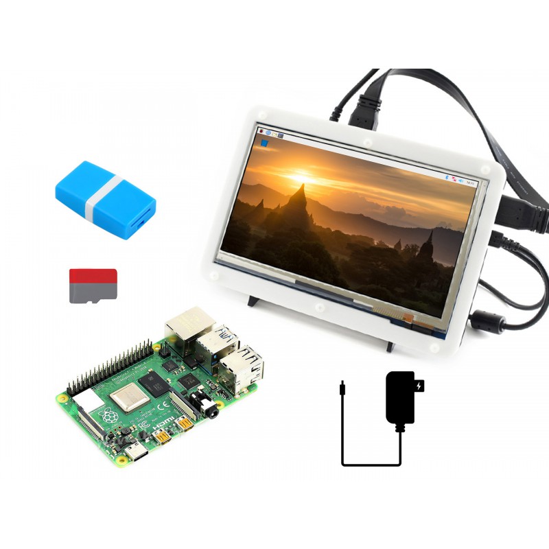 Raspberry Pi 4 Model B Display - Diy Electronics Kits review and price