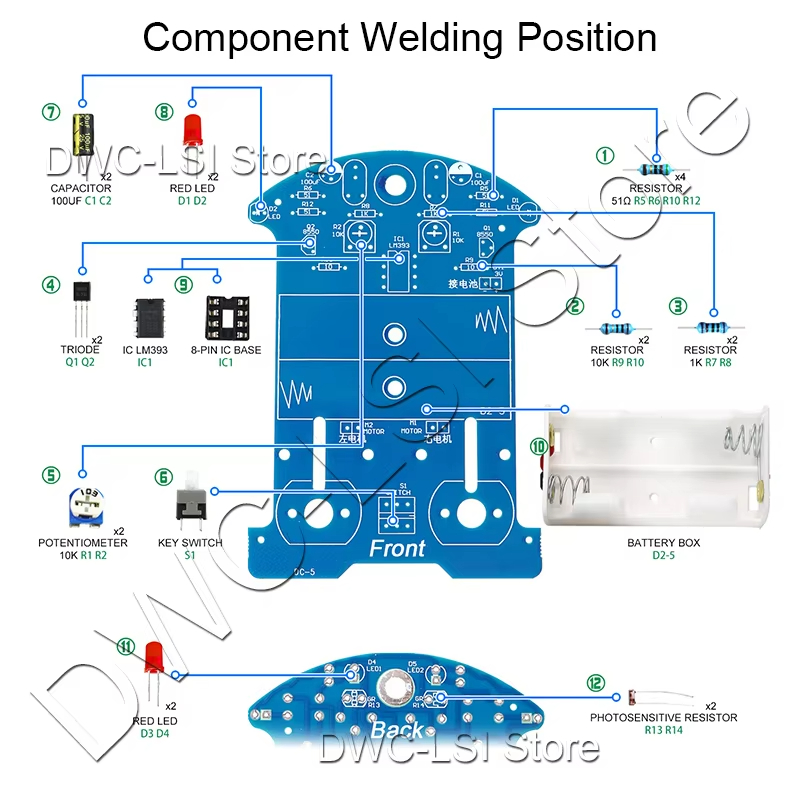 Practice Soldering Learning El - Diy Electronics Projects For Beginners review and price