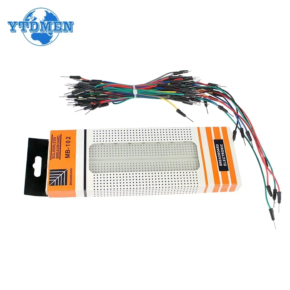 MB-102 Breadboard 400 830 Poin - Diy Electronics Breadboard review and price
