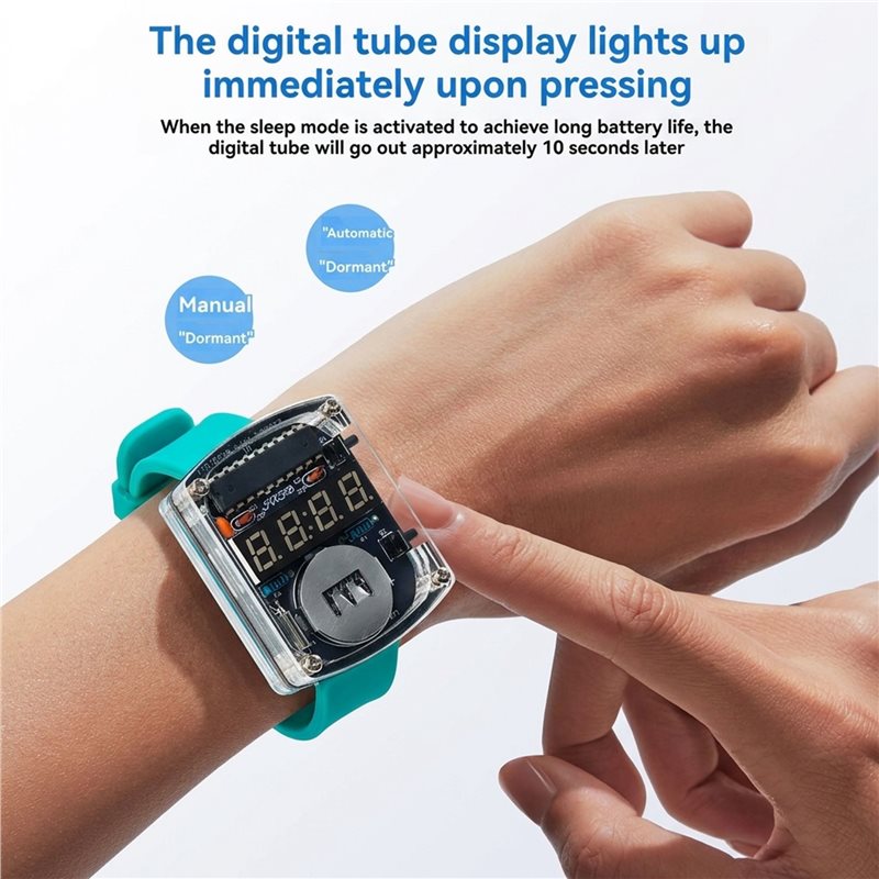 2X DIY Watch LED Watch Electro - Diy Electronics Learning Kit review and price