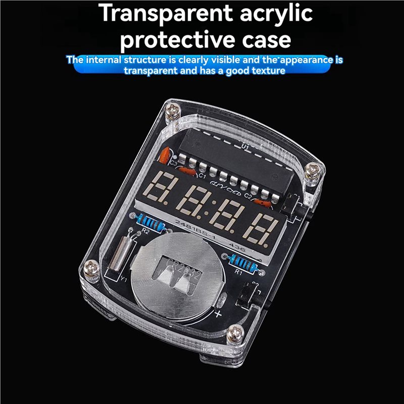 2X DIY Watch LED Watch Electro - Diy Electronics Learning Kit review and price