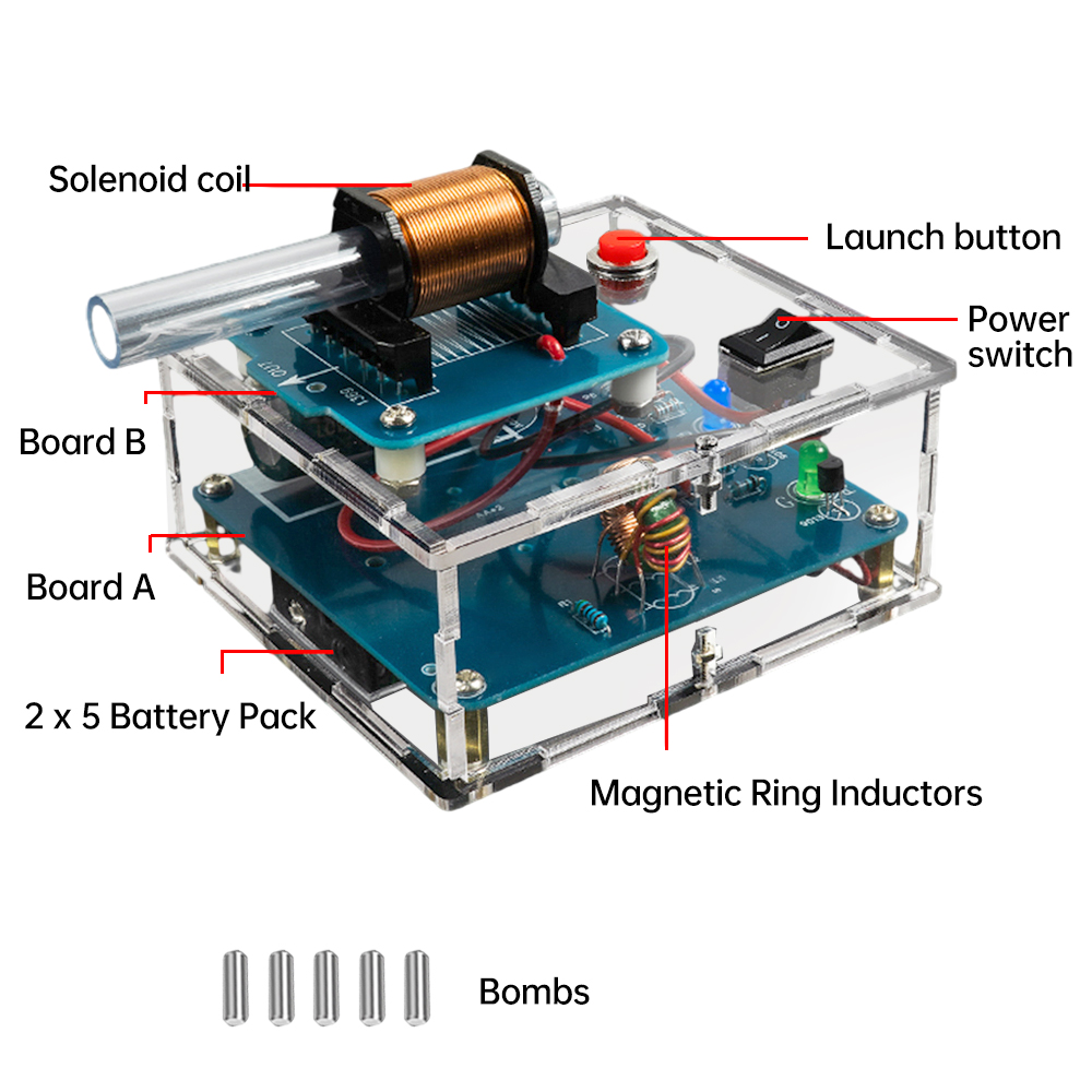 High Voltage Electromagnetic T - Diy Electronics Workbench review and price