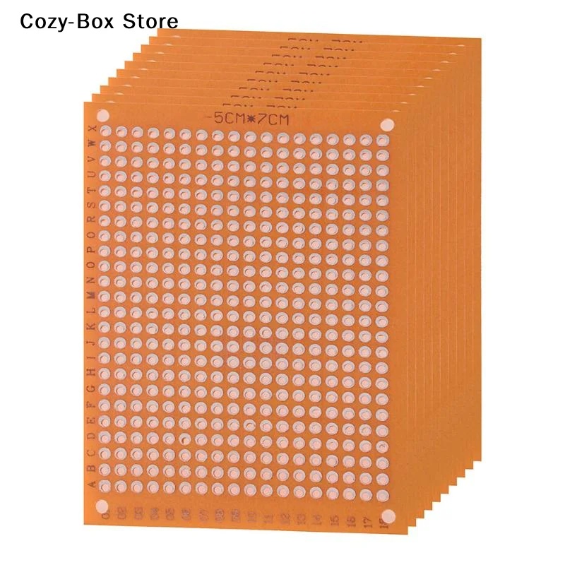 10Pcs 5Cm*7Cm Prototype PCB Bo - Diy Electronics Breadboard review and price
