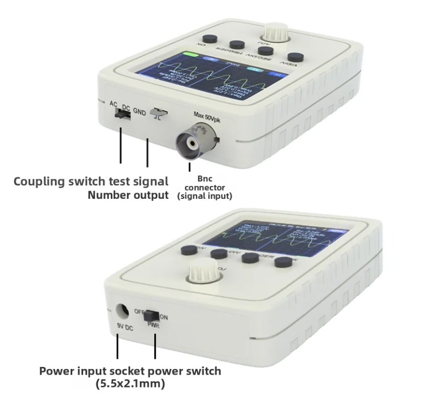 Digital Oscilloscope DIY Assem - Diy Electronics Learning Kit review and price