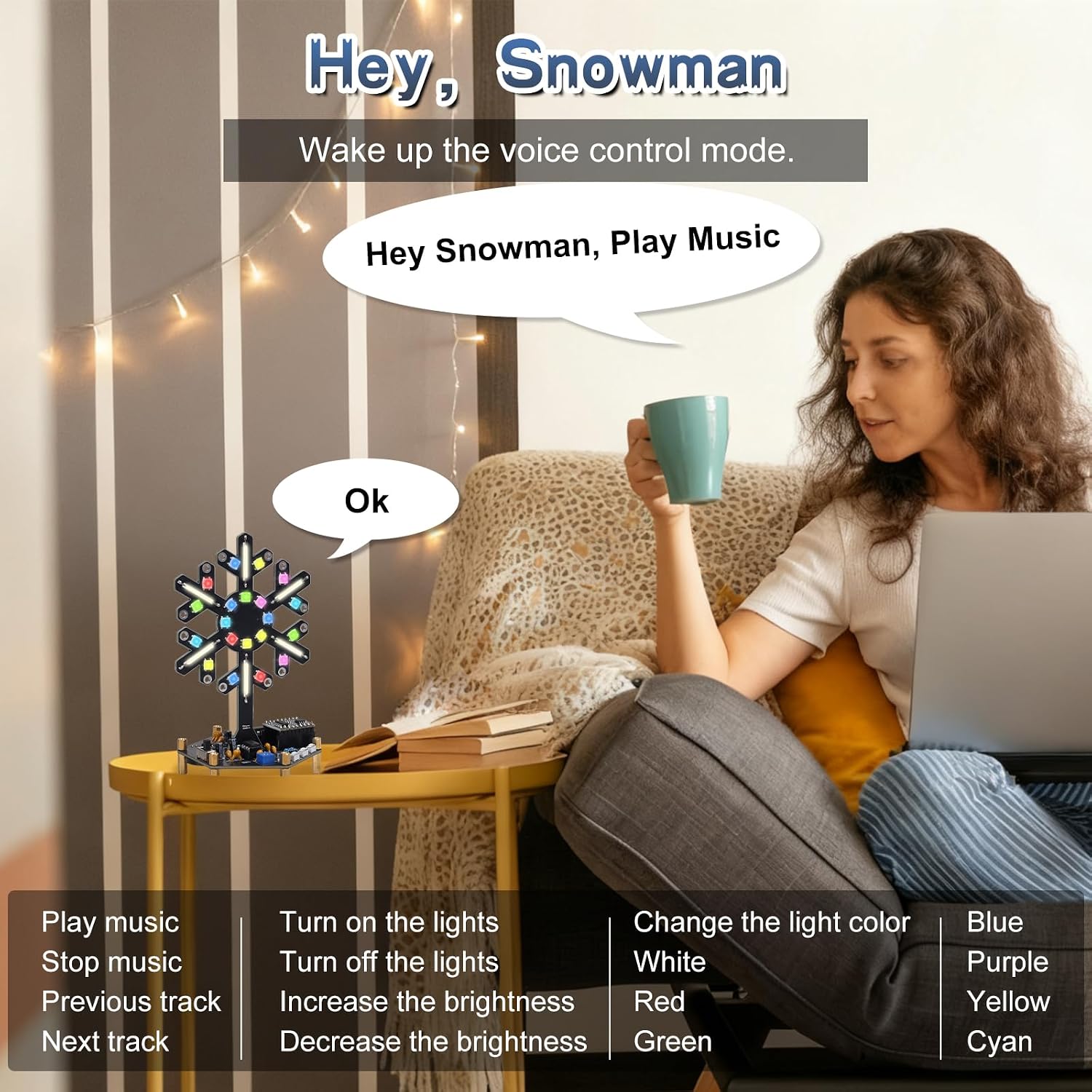 Voice Control Spectrum Light S - Diy Electronics Learning Kit review and price