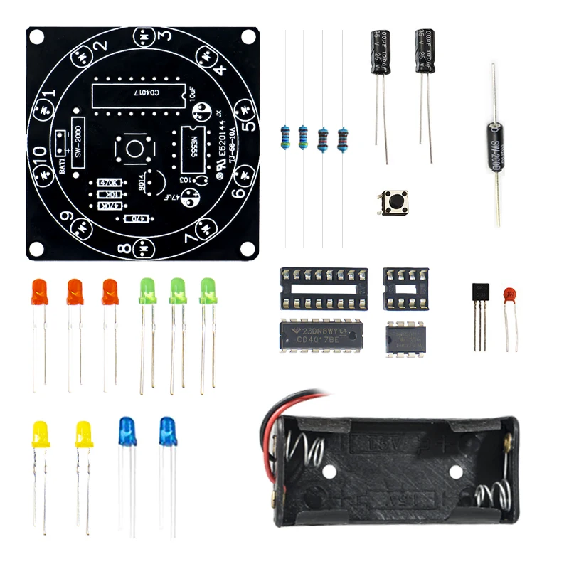 Electronic Lucky Wheel DIY Kit - Diy Electronics Projects For Beginners review and price