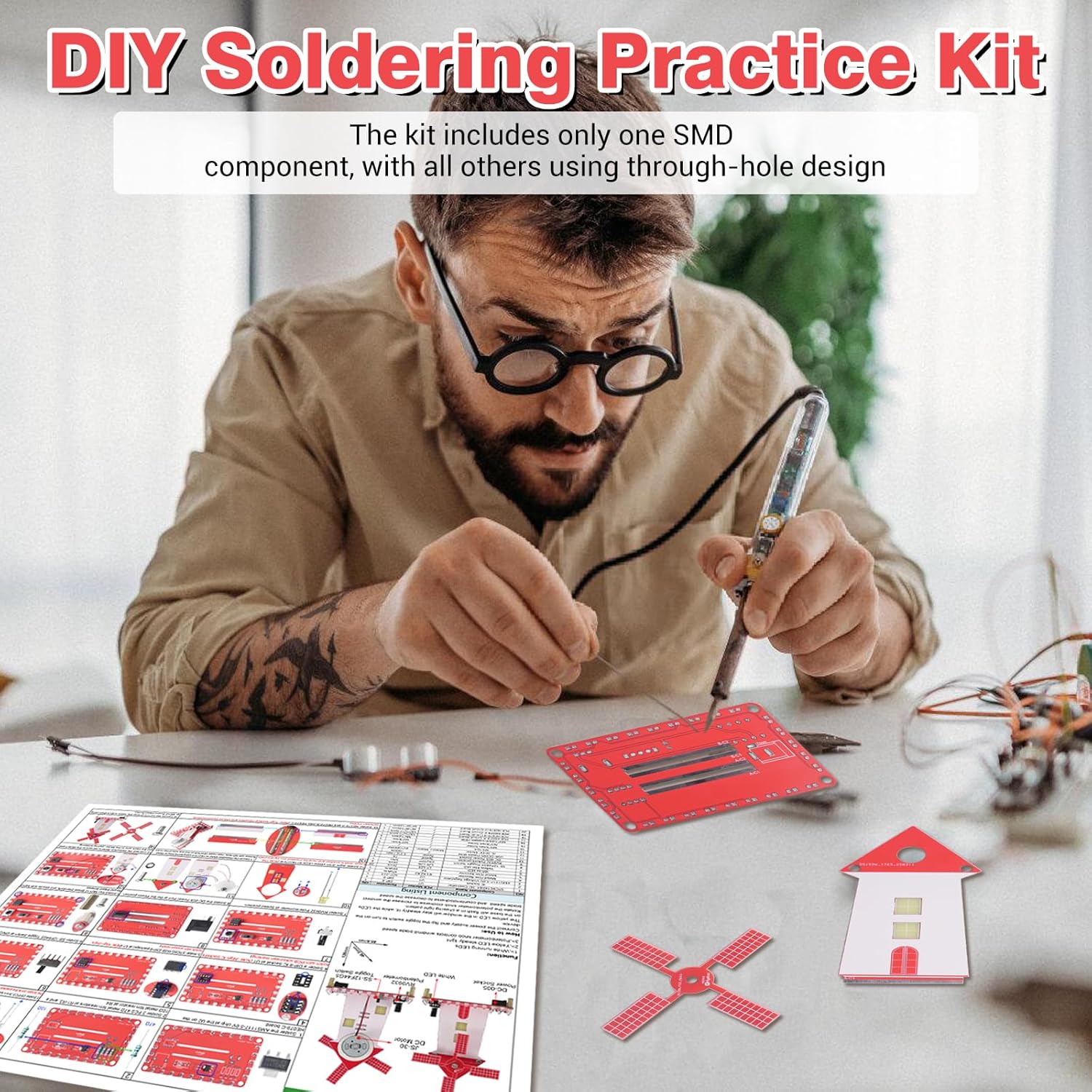 DIY Windmill Soldering Practic - Diy Electronics Projects For Beginners review and price
