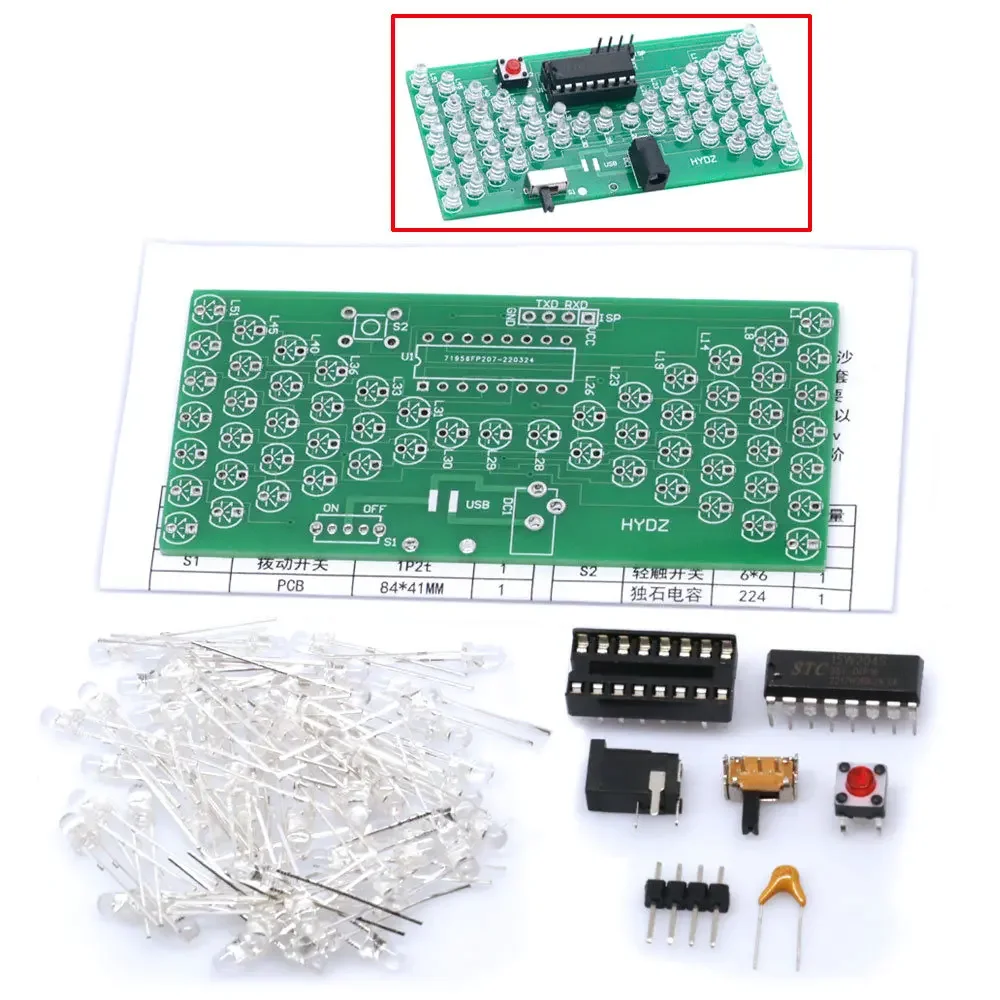 5V Electronic Hourglass DIY Ki - Diy Electronics Projects For Beginners review and price